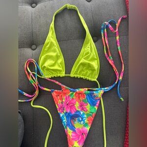 Frankies Floral Brazilian Bikini